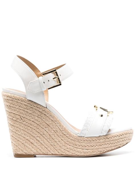 michael kors wedges white|michael kors wedges sale.